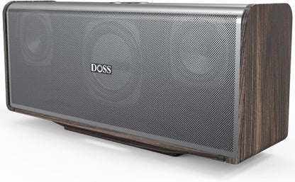 DOSS SoundBox Ultra Bluetooth Speaker with 2.1 Channel Audio, 80W Superior Sound with Deep Bass, Two DSP Technologies, 18H Playtime, BT 5.3, Wireless for Home, Office, Livingroom