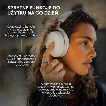 beyerdynamic AVENTHO 300 Wireless Over-Ear Headphones with ANC, Dolby Atmos and Head Tracking (Nordic Grey)