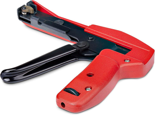 StarTech.com Nylon Cable Tie Gun, Zip Tie Cable Cutter/Installation Tool, Zip Tie Tensioning/Tightener, TAA Compliant