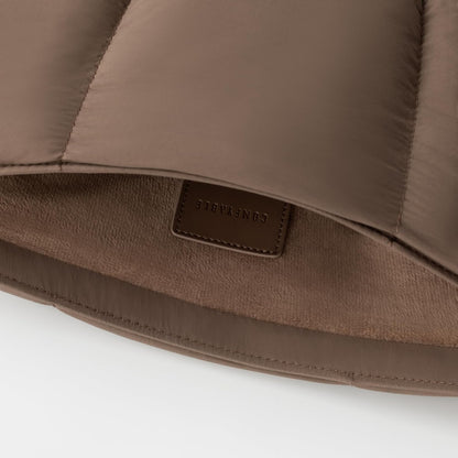 Comfyable Puffy Laptop Sleeve 13 Inch 14 Inch, Quilted Puffer Laptop Carrying Case, Pillow Case Compatible with MacBook Air M4 2025 M3 M2 M1, MacBook Pro M4 Pro/Max, Mocha Brown