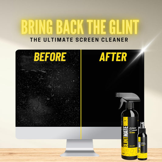 Screen Cleaner Spray (3.3oz - 100ml) - Streak-Free, Eco-Friendly Screen Cleaning Kit | Best for TV, Laptops, Computer Monitors, Phones, Tablets