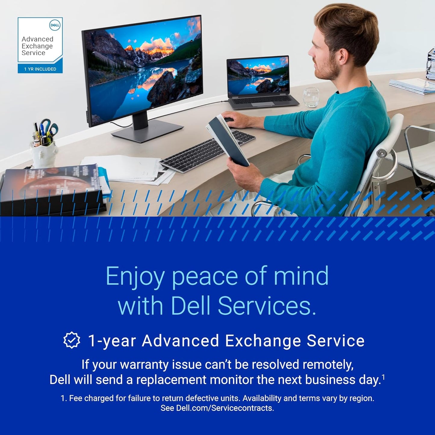 Dell S2722QC Monitor - 27 inch 4K USB-C , UHD (3840 x 2160) Display, 60Hz Refresh Rate, 8MS Grey-to-Grey Response Time, Built-in Dual 3W Speakers, 1.07 Billion Colors - Platinum Silver