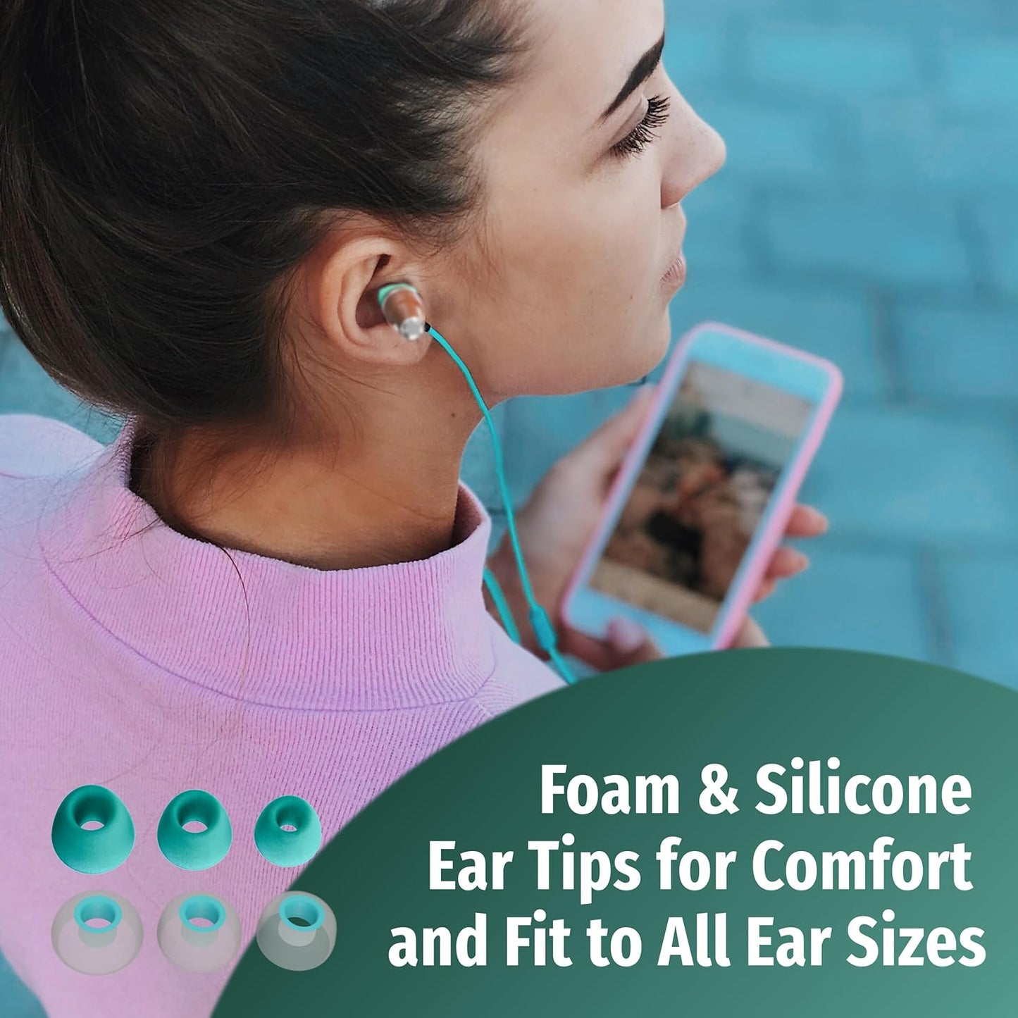 Symphonized Premium Wooden iPhone Earphones Wired (USB C) Deep Bass Sound, 3D Sound, Microphone Volume Control, 90% Noise Cancelling for Type C Devices. Earphones for iPhone 15 to 16 & Android