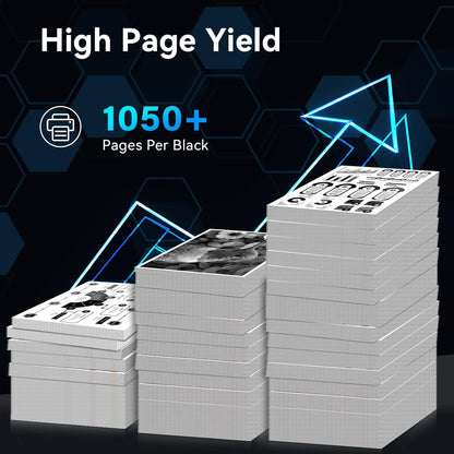 LEMERO 215A Compatible Toner Cartridge Replacement for HP 215A Black Toner Cartridges Work with HP Color Laseret Pro MFP M182nw M183fdw M155dw M155nw Printer (2-215A Black, with CHIP)