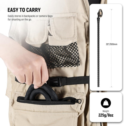 Neewer Magnetic Flexible Phone Holder with 1/4 Screw Adapter, Mini Bendable Tripod Stand Selfie Stick Compatible with MagSafe iPhone Samsung Android Cellphones for Handlebar/Treadmill/Stroller, GP-19