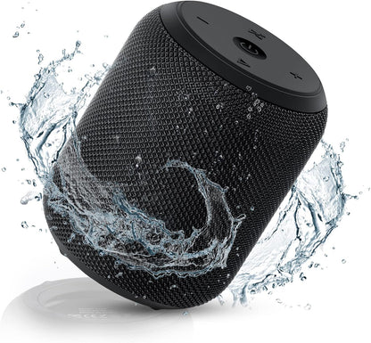 NOTABRICK Bluetooth Speaker, 15W Portable Speakers Bluetooth Wireless V5.0 with Stereo Sound, Active Extra Bass, IPX67 Waterproof Shower Speaker, Double Pairing, for Party, Home Theater, Game Theater