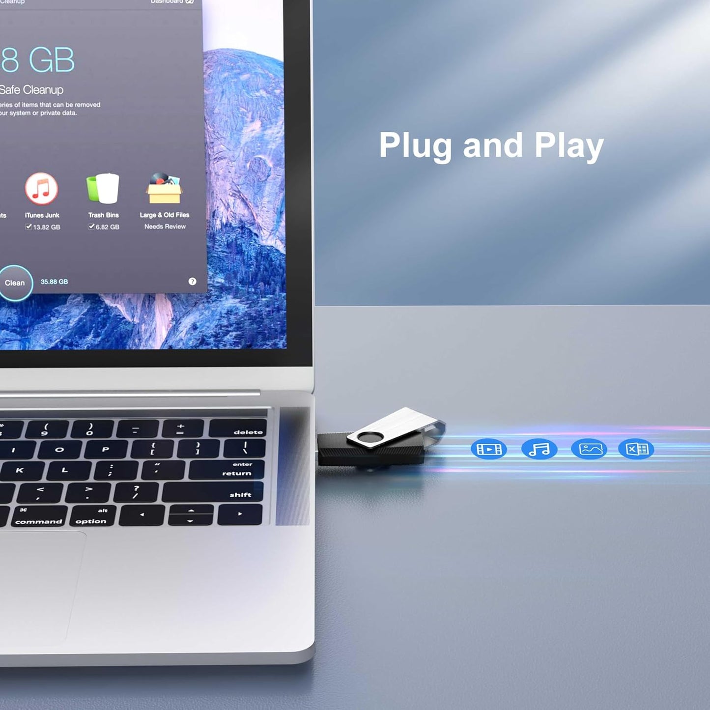 TOPESEL 100PCS 2GB Bulk USB 2.0 Flash Drives, Thumb Drives with USB 2.0 Speed, Ideal for Data Backup and Transfer