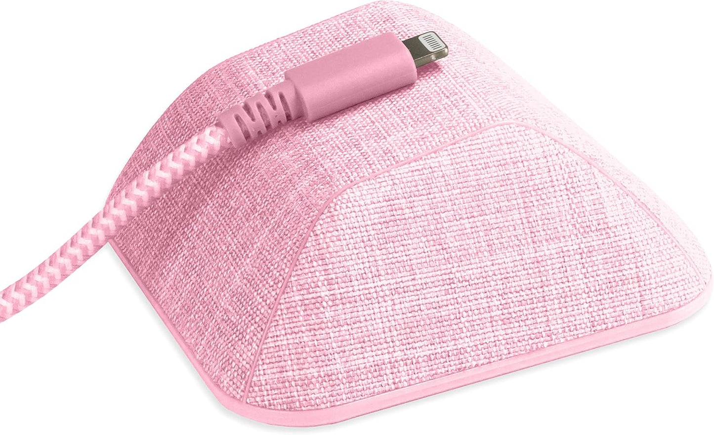 Smartish® Magnetic Cord Holder - Cable Wrangler Organizer with Magnet Clips for Charger Management on Desktop, Nightstand, or Side Table for All Cables, USB-C, Lightning Cables - I'm Blushing