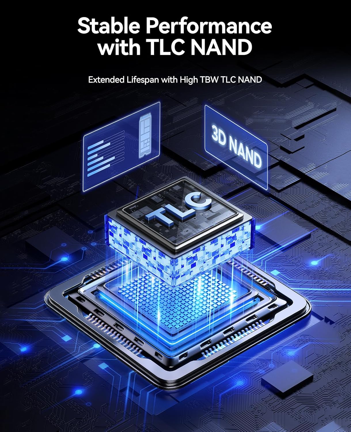 ORICO OS5 4TB M.2 SSD for PS5 Storage Expansion, M.2 PCIe 4.0 NVMe Gaming SSD with TLC NAND, 7450MB/s Read, Pre-Installed Heatsink Designed for PS5 Airflow, Ready for Direct Installation