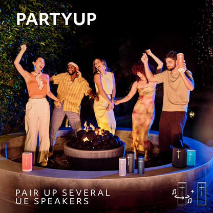 Ultimate Ears Boom 4 Portable Waterproof Bluetooth Speaker with 360-Degree Immersive Sound, Outdoor Floating Speaker, 15-Hour Battery, 147ft Range - Black