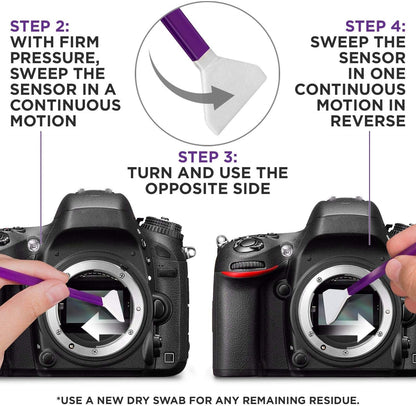 Altura Photo Professional Camera Cleaning Kit for Full Frame DSLR & Mirrorless Cameras - Lens and Sensor Cleaner - Includes Case, Spray, Swabs, Blower, Brush, Tissue Paper