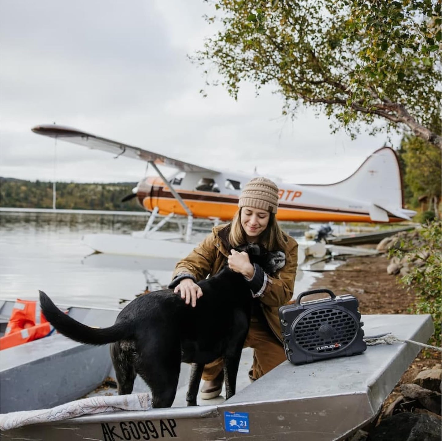 Turtlebox Original Gen 3: Portable Outdoor Bluetooth Speaker – Ultra-Loud (120dB), Waterproof (IP67), Rugged, Impact-Resistant, 3-Day Battery | Party Mode: Unlimited Pairing for Stereo Sound, Gray