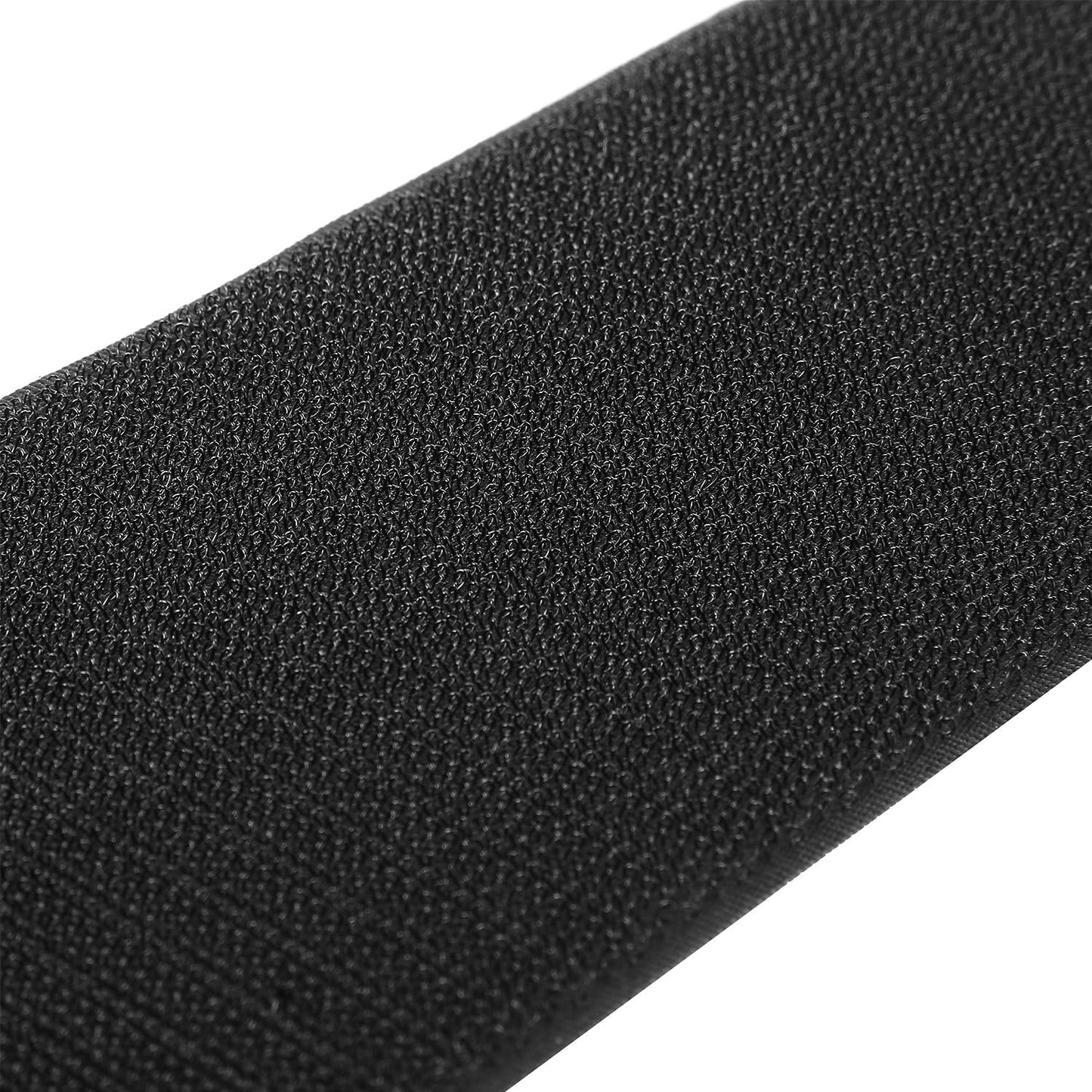 WILLBOND 4 Pack 10 ft x 3 Inch Cable Floor Strip Cable Cover Cords Carpet Protector Management Hook and Loop Tape for Wires on Floor Cords and Prevent a Trip Hazard (Black)