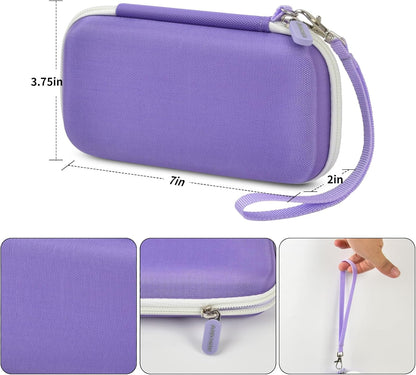 Portable Bank Charger Case for SABANI for Charmast for OHOVIV for VRURC for YILANS for CFIAI for LOVELEDI for RGVOTA for Miday for RONEGN for POIYTL for IAPOS Fast Charging Battery(Purple