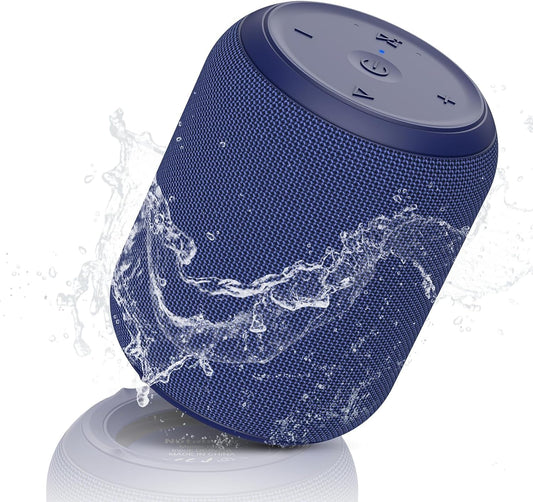 NOTABRICK Ki Bluetooth Speaker, 15W Stereo Sound, Active Extra Bass, IPX6 Water Resistant, TWS, Portable for Party, Beach, Camping