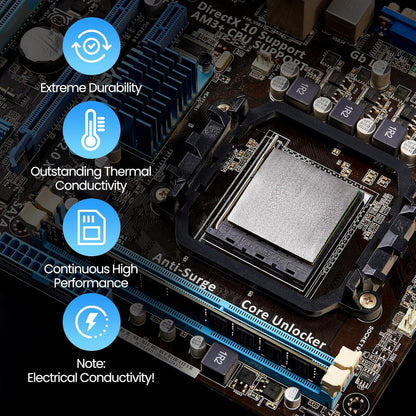 Thermal Pad,38 * 38 * 0.2mm,Graphene Thermal Pads for GPU/CPU/SSD/Electronics - Highly Efficient, Compressible (38 * 38mm)