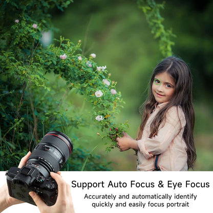 VILTROX EF-NEX IV Lens Adapter - Auto-Focus EF to E Mount Ring Compatible with Canon EF/EF-S Lens for Sony E Mount Camera: NEX A9II, A7III, A9, A7RIII, A7RII, A7R, A7M3