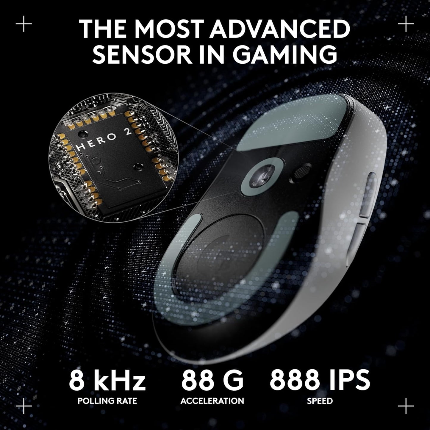 Logitech G Pro X Superlight 2 Lightspeed Wireless Gaming Mouse + G Pro X 2 Wireless Gaming Headset Bundle - White