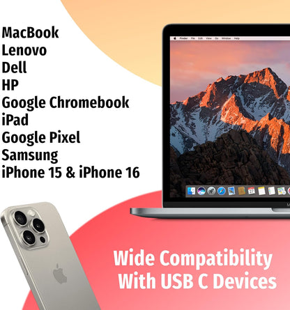 Symphonized Premium Wooden iPhone Earphones Wired (USB C) Deep Bass Sound, 3D Sound, Microphone Volume Control, 90% Noise Cancelling for Type C Devices. Earphones for iPhone 15 to 16 & Android