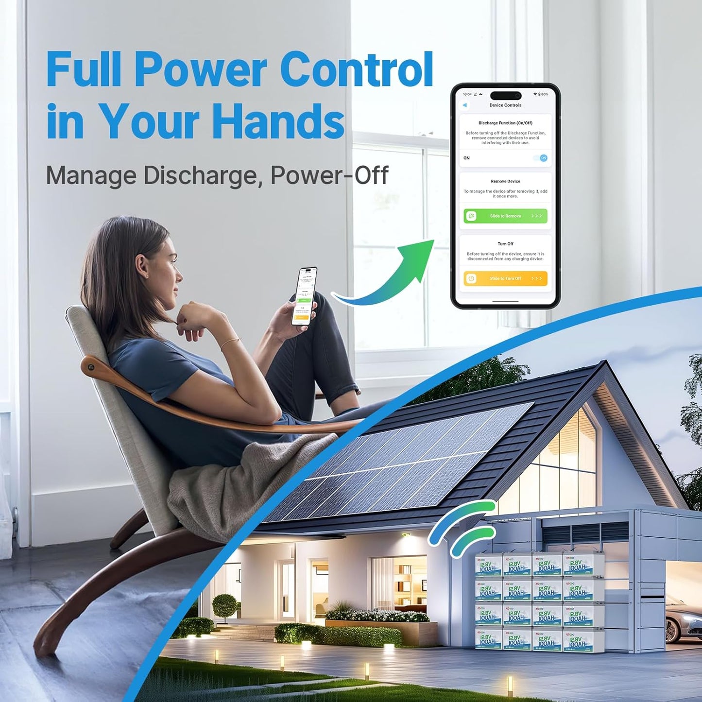 Redodo 2 Pack 12V 100Ah Group 31 Bluetooth LiFePO4 Battery, Low Temp Cutoff Lithium Battery with 100A BMS, Max. 15000 Deep Cycles, Perfect for RV, Trolling Motors, Off-Grid System