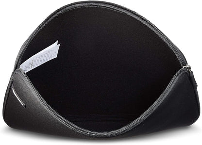 Amazon Basics 17.3-inch Laptop Sleeve, Protective Case with Zipper - Black