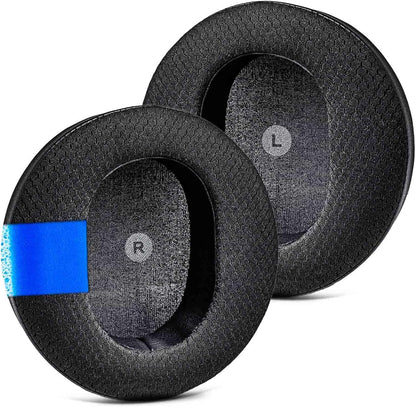 TRANSTEK Replacement Earpads Compatible with Audeze Maxwell Headphones, Maxwell Replacement Ear Cushion, Thickness and Noise Isolation Foam (Cooling Gel Mesh)