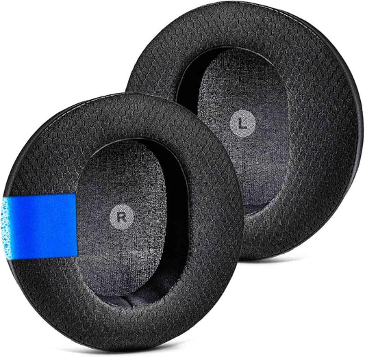 TRANSTEK Replacement Earpads Compatible with Audeze Maxwell Headphones, Maxwell Replacement Ear Cushion, Thickness and Noise Isolation Foam (Cooling Gel Mesh)