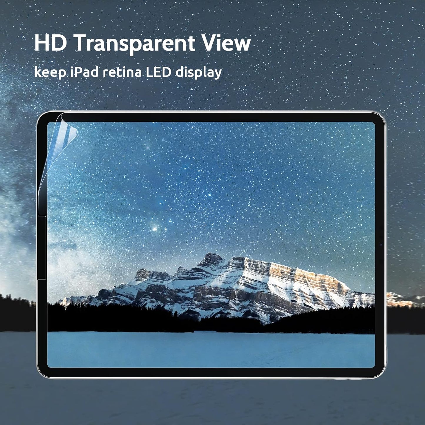 2pack Anti Blue Light Screen Protector Compatible with iPad Pro 12.9 Inch 2022/2021/2020/2018 (6th/5th/4th/3rd Generation), HD Clear Eye Protection Matte Anti Glare iPad 12.9 In Screen Film Cover