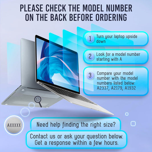 VINTEZ Magnetic Blue Light Screen Protector Compatible With MacBook Air 13" 2018, 2019, 2020, 2021, M1 Anti Blue Light Blocking Filter for Laptop