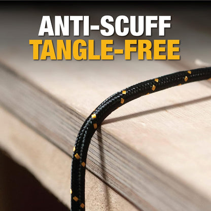 DEWALT 2-Port USB Wall Charger + 6 FT Type C to USB Cable, Dual 5V/2.1A Power AC Adapter w/Fast Charging Cord Type C, Fast Charging Block Cube for iPhone 15/14/13 Pro Max Samsung Galaxy Google Pixel