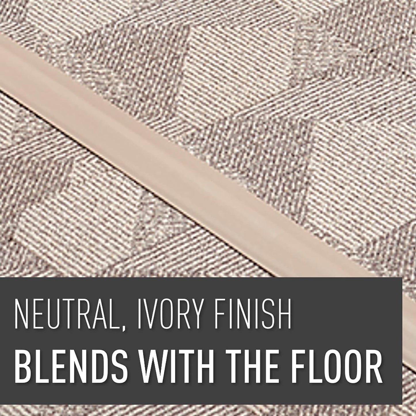 C2G Management Kit Legrand Wiremold CDI-5 Corduct 5 Foot Cover for Floors, Holds 1 Cord or Cable, Ivory (1 Pack), 5 Feet