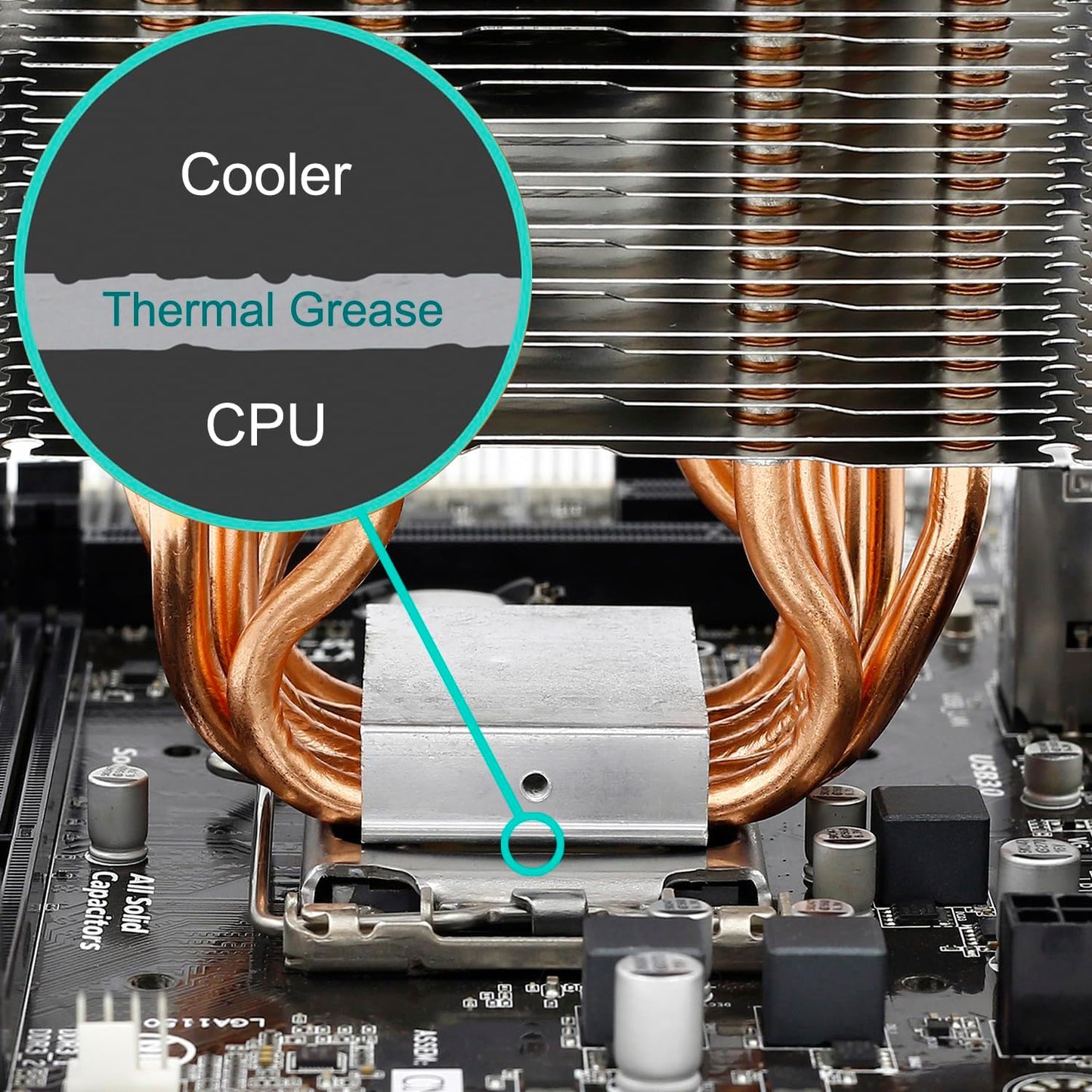 G104 200g Thermal Conductive Paste, Silicone Thermal Compound Grease, Heatsink Paste for CPU Radiator Coolers LED Printer Chipset Cooling