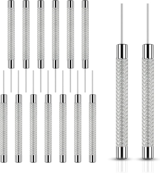 SIM Card Removal Pin, 15 Pcs SIM Card Tray Removal Tool Watch Chain Link Remover Pin Tools Smartphone Ejector Pins Needle Remover for All Models Cell Phone Ejector Opener