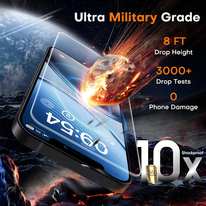 TOCOL for iPhone 12 mini Screen Protector 9H Hardness Military Grade Shatterproof HD Tempered Glass Full Coverage Easy Installation Case Friendly 2 Pack