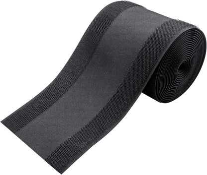 IHKFILAN Carpet Cord Cover Carpet Cable Management Under Desk Cable Grip Strip Black Hook and Loop Tape Cable Polyester Cover Protect Cables to Prevent Tripping Over Wires for Homes & Office(10ft)