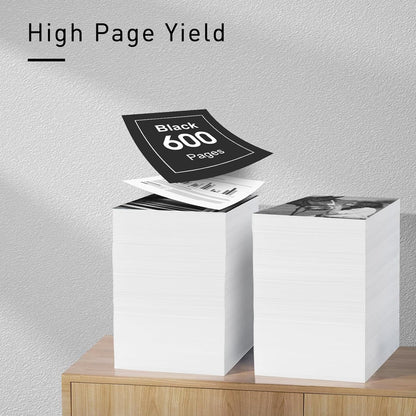 245XL Ink Cartridge Compatible for Canon 245XL Black Ink PG-243 PG-245 XL PG243 PG245 Works with MX490 MX492 TR4520 TR4522 MG2500 MG2522 TS3100 TR4500 Printer PG243XL PG245XL (1Black)