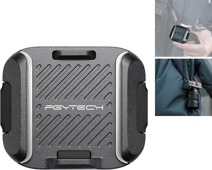 PGYTECH Camera Shoulder Strap Mount Quick Release Clamp, Aluminum Alloy QR Camera Adapter Base for Shoulder Straps Tripods Stabilizers(Only Base)