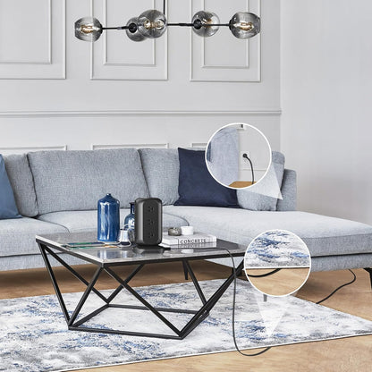 Power Strip Tower AOFO Surge Protector 12 AC Outlets with 4 USB(1 USB C) Ports Charging Station with Overload Protection, Widely Spaced Multiple Outlets with 10Ft Extension Cord for Home,Dorm & Office