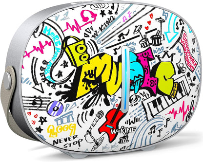 W-KING Portable Loud Speakers Bluetooth Wireless, T8II 96W Peak Powerful Outdoor Party Large Bluetooth Speaker Boombox with 2 Subwoofers, Heavy Bass, Fast Charging, BT5.4, USB Playback, AUX, Lights