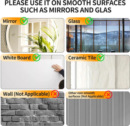 ZYCCER Double Sided Silicone Suction Phone Holder Mount,Compatible with iPhone and Android Cases Hands-Free Mirror Shower Phone Mount Strong Grip Holder (Red, Single Sided 1PCS)