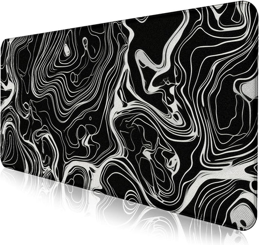 Minimalist Abstract Line XL Mouse Pad, Suitable for Home Office and Study Keyboard Mouse Pad 35.4 x 15.7 x 0.12 Inches