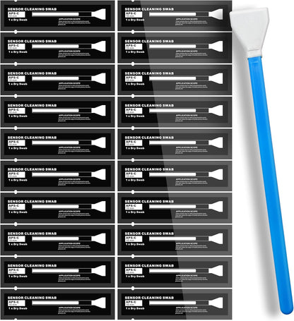 AAWipes Sensor Cleaning Swabs for APS-C Sensors of DDR DSLR or SLR Camera (20 Pack of 16 mm Sensor Cleaning Swabs) (HCS-16)