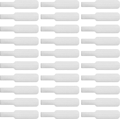 Cable Labels by Wrap-It Storage, Large, White (30-Pack) Write On Cord Labels, Wire Labels, Cable Tags and Wire Tags for Cable Management and Organizer for Electronics, Computers and More