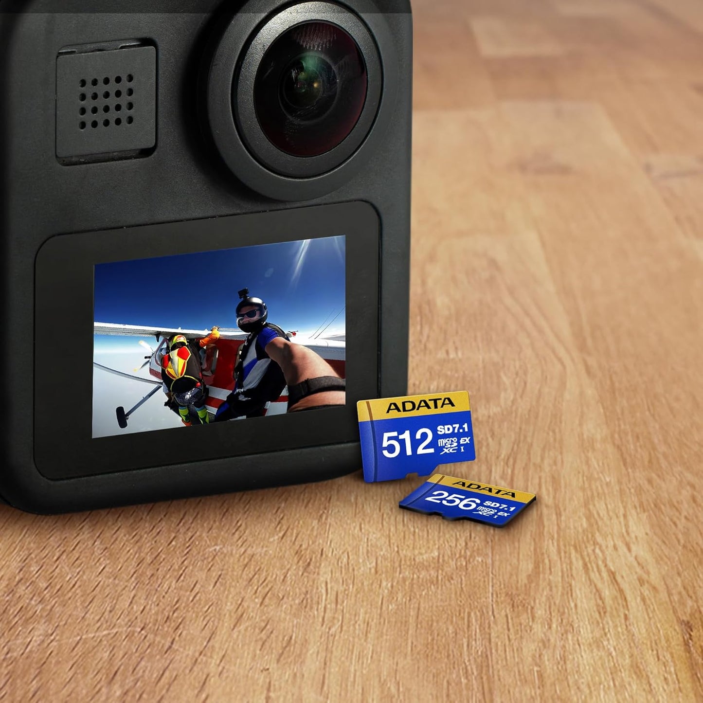 ADATA 256GB Premier Extreme microSDXC SD7.1 Express Card for Nintendo Switch 2, PCIe Gen3 x1 / U3 / C10 / V30, Up to 800/700 MB/s, 4K Video Recording, Compatible w/ASUS ROG Ally (UD256GEX3L1-C)