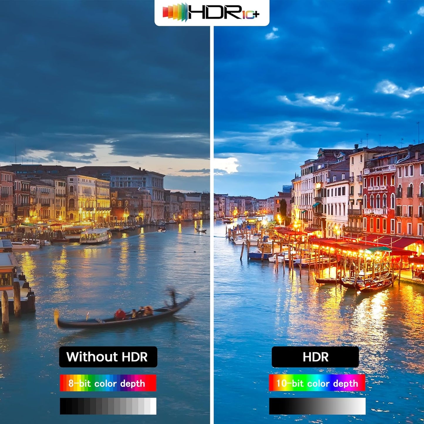 HDMI 2.1 Switch 4 in 1 Out 8K@60Hz 4K@120Hz, 4 Ports HDMI Switcher Selector with Remote, Support HDCP 2.3 HD R 10+ Dolby Vision/Atmos 48Gbps CEC for Apple TV Game PC PS Pro Xbox Roku