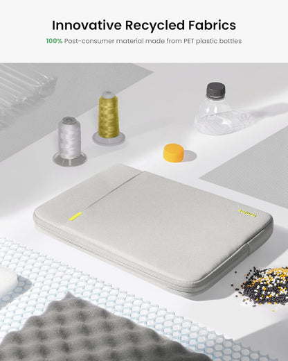 tomtoc 360° Protective Laptop Sleeve for 12-inch New Surface Pro, Copilot+PC 2025, 12.3-13 Inch Surface Pro 11/10/9/8/X/ 7+/7/6/5/4 with Keyboard, Shockproof Water-Resistant Notebook Laptop Case Bag