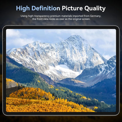 Privacy Screen Protector Compatible with iPad 10th 2022 10.9" & iPad 11th A16 2025 11", Anti Glare Blue Light Spy Filter Private, High Sensitive Bubble-Free Easy Install Black Security Screen Shield