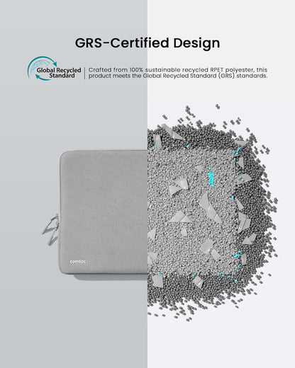 tomtoc 360 Protective Laptop Sleeve for 13-inch New Surface Pro 11th, Copilot+PC 2024, Surface Pro 10/9/8/X with Signature Keyboard/X Keyboard, Shockproof Water-Resistant Notebook Surface Case Bag