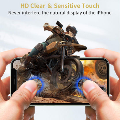 UNBREAKcable 3-Pack Screen Protector for iPhone 12 mini, Double Shatterproof Tempered Glass [Easy Installation] [9H Hardness] [99.99% HD Clear] [Case Friendly] for iPhone 5.4 inch