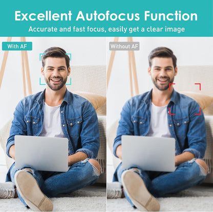 saylas 2K Webcam with Microphone, FHD Streaming Camera with 2K/30fps, 1080P/60fps, Privacy Cover, Plug & Play USB Web Cam, Autofocus, Webcam for PC, Computer Web Camera for Laptop, Desktop, Mac, Zoom